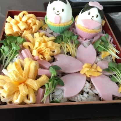 かわいすぎてひとめぼれでした！娘の初節句に作りました。あり合わせの材料で作ったので少し違う感じになってますが、、家族にも好評でした。ありがとうございました！